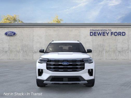 Star White Metallic Tri-Coat 2026 Ford Explorer Active