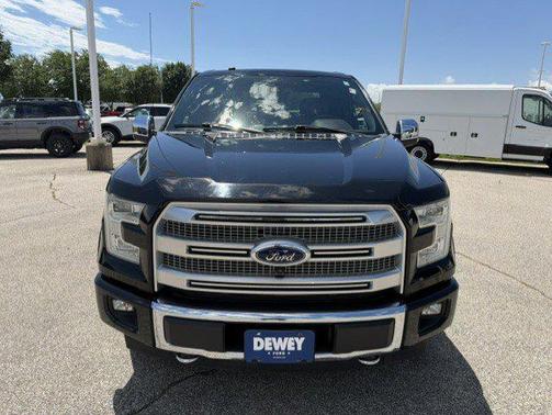 Shadow Black 2017 Ford F-150 Platinum