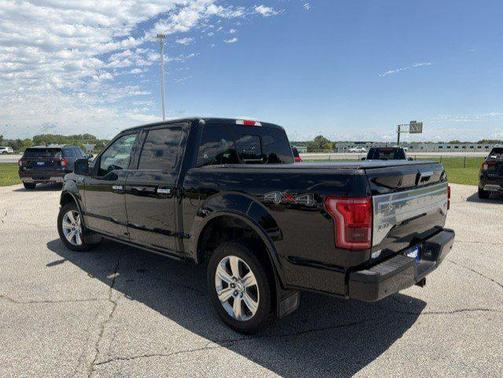 Shadow Black 2017 Ford F-150 Platinum