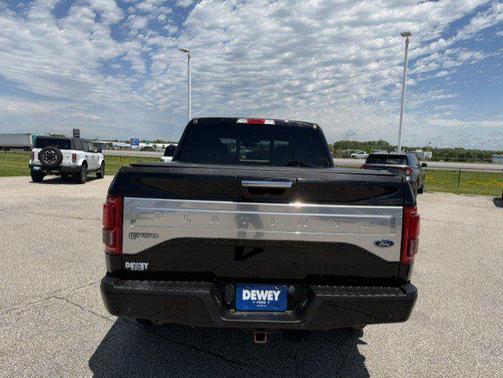 Shadow Black 2017 Ford F-150 Platinum