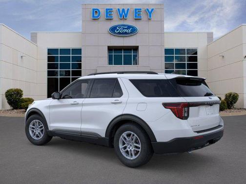 Space White Metallic 2026 Ford Explorer Active