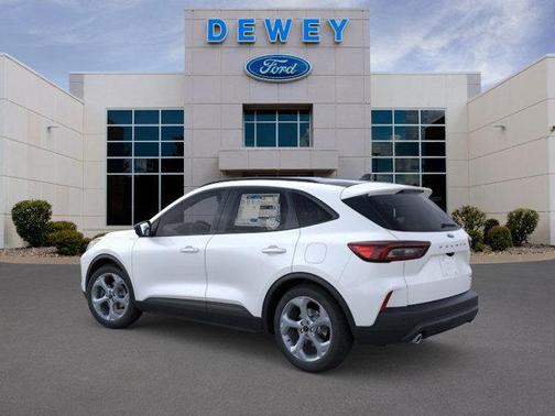 star white metallic tri-coat 2026 Ford Escape ST-Line