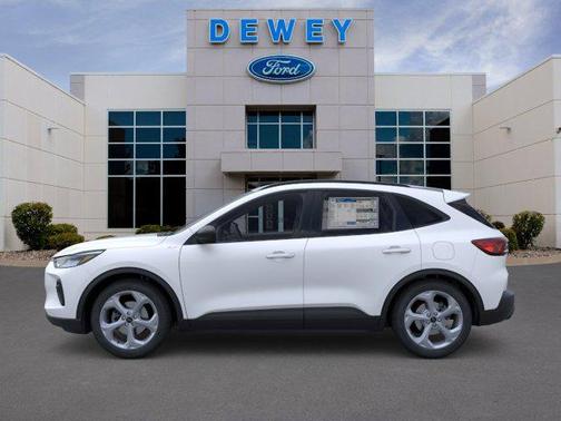 star white metallic tri-coat 2026 Ford Escape ST-Line
