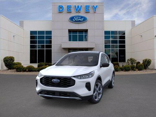star white metallic tri-coat 2026 Ford Escape ST-Line