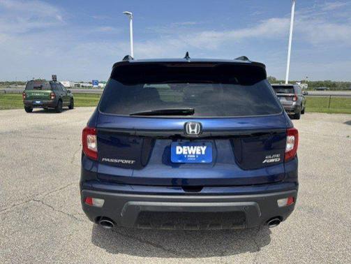 Blue 2021 Honda Passport AWD Elite