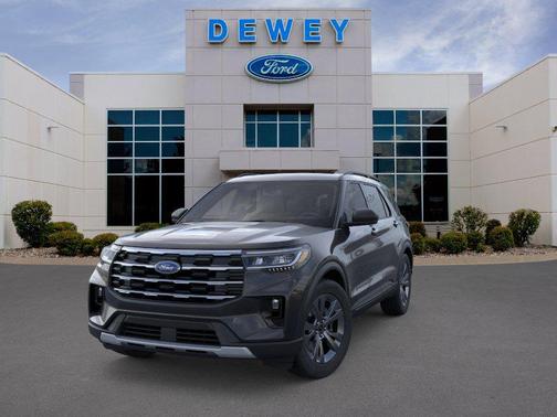 Agate Black Metallic 2026 Ford Explorer Active