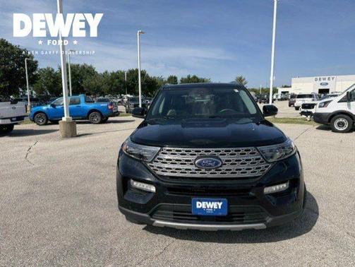 AGATE BLACK METALLIC 2023 Ford Explorer LIMITED