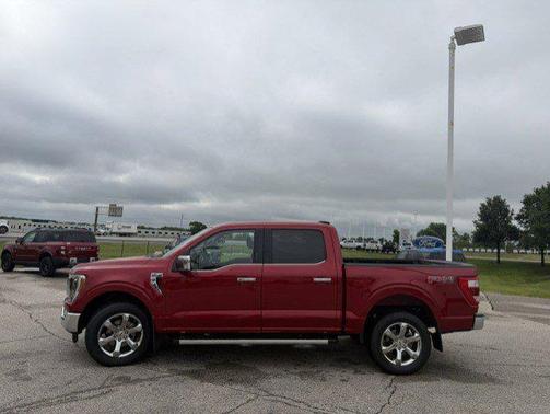 Red Metallic 2023 Ford F-150 Lariat