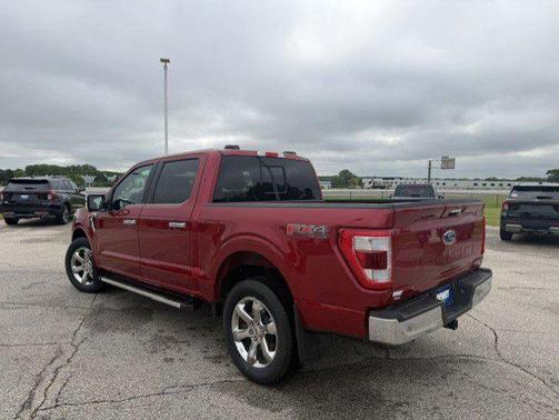 Red Metallic 2023 Ford F-150 Lariat