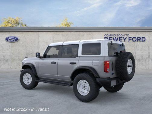 Avalanche Gray 2026 Ford Bronco Heritage Edition