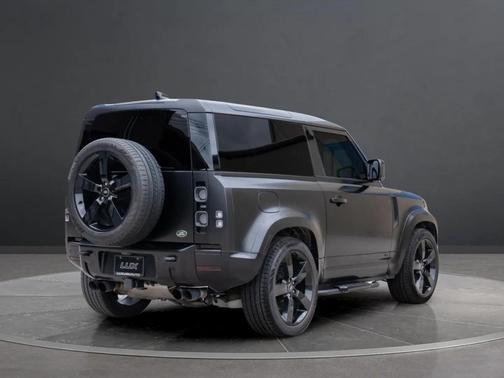 Santorini Black Metallic 2023 Land Rover Defender V8
