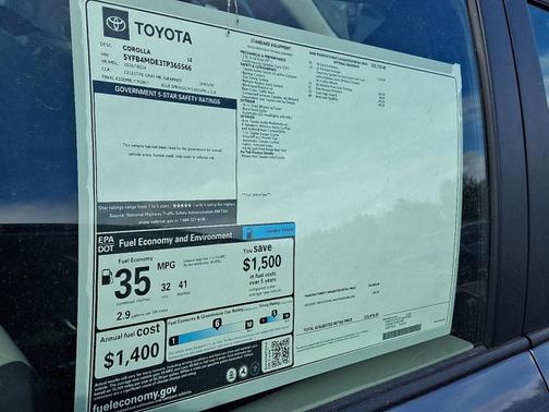 2026 Toyota Corolla LE