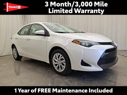 Blizzard Pearl 2018 Toyota Corolla LE