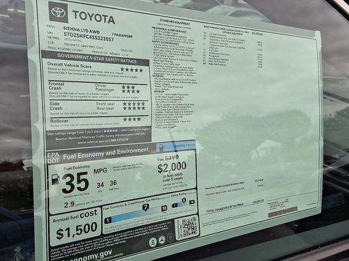 2025 Toyota Sienna Limited