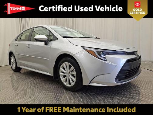 Classic Silver Metallic 2026 Toyota Corolla Hybrid LE