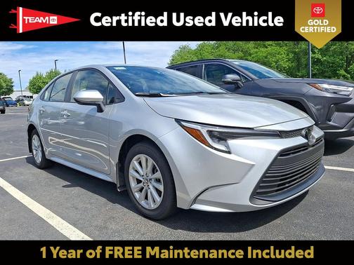 Classic Silver Metallic 2026 Toyota Corolla Hybrid LE