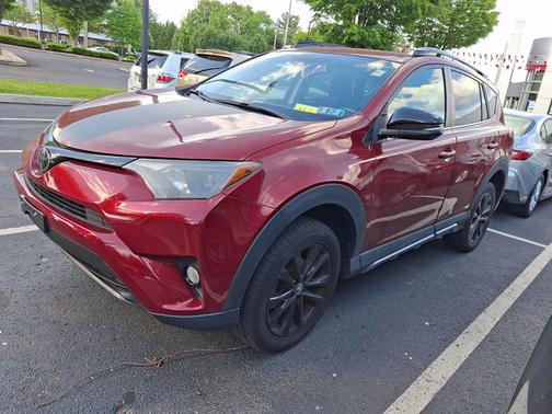 Ruby Flare Pearl 2018 Toyota RAV4 Adventure