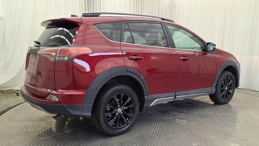 Ruby Flare Pearl 2018 Toyota RAV4 Adventure