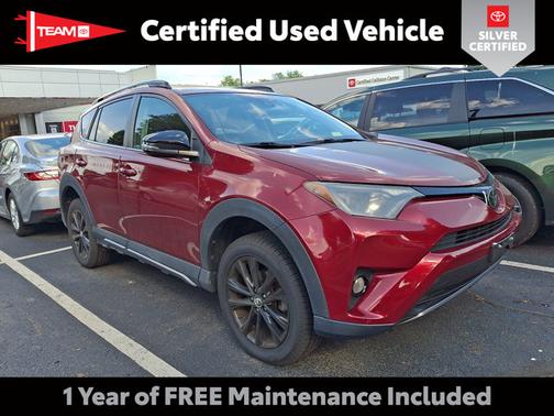 Ruby Flare Pearl 2018 Toyota RAV4 Adventure