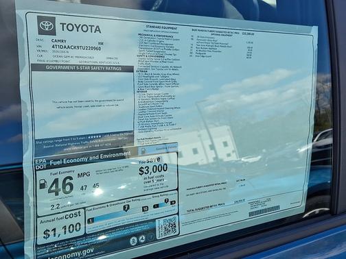 2026 Toyota Camry XSE