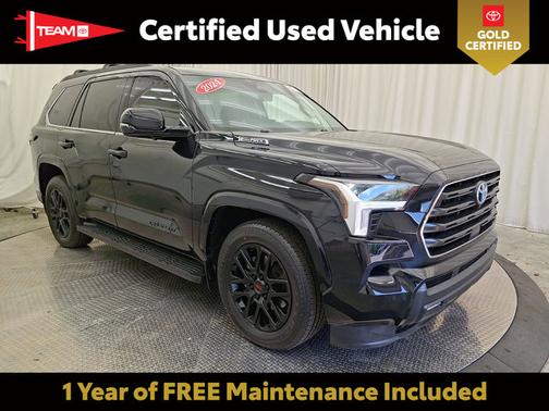 Midnight Black Metallic 2024 Toyota Sequoia SR5