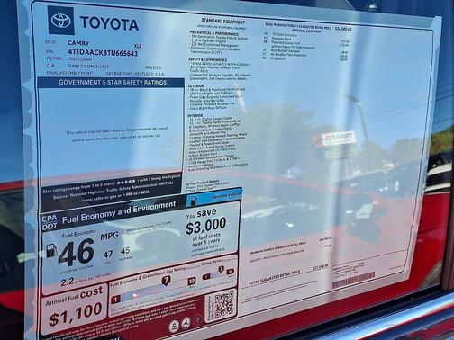 2026 Toyota Camry XLE