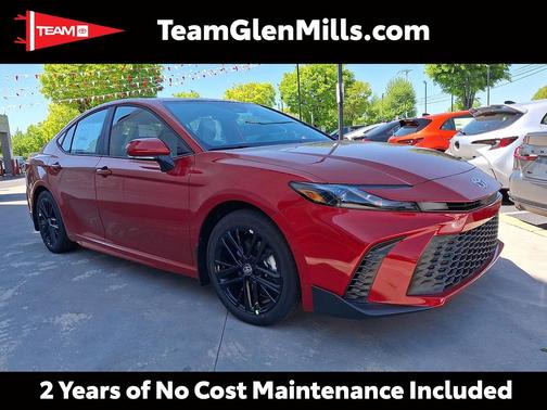 Supersonic Red 2026 Toyota Camry SE