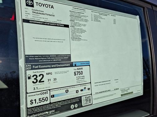 2026 Toyota Corolla Cross L