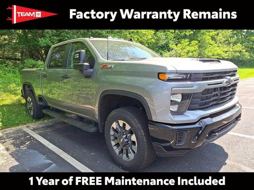 Sterling Gray Metallic 2024 Chevrolet Silverado 2500 Custom