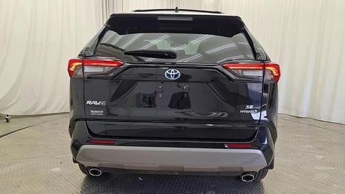 Midnight Black Metallic 2024 Toyota RAV4 Hybrid SE