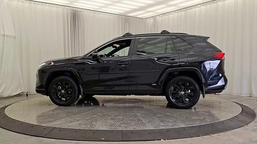 Midnight Black Metallic 2024 Toyota RAV4 Hybrid SE