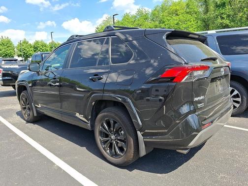Midnight Black Metallic 2024 Toyota RAV4 Hybrid SE