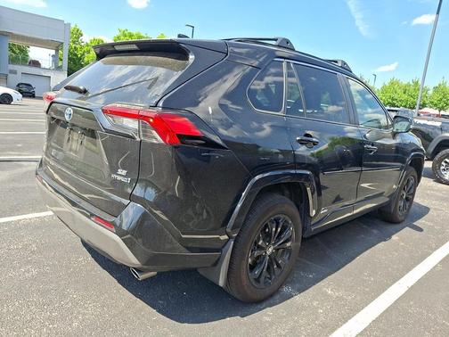 Midnight Black Metallic 2024 Toyota RAV4 Hybrid SE