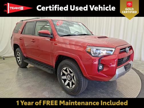 Barcelona Red Metallic 2024 Toyota 4Runner TRD Off Road