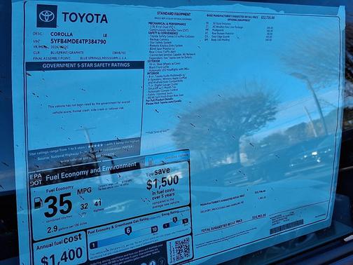 2026 Toyota Corolla LE