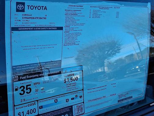 2026 Toyota Corolla LE