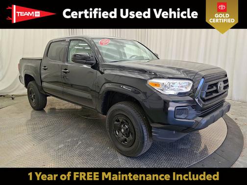 Midnight Black Metallic 2022 Toyota Tacoma SR