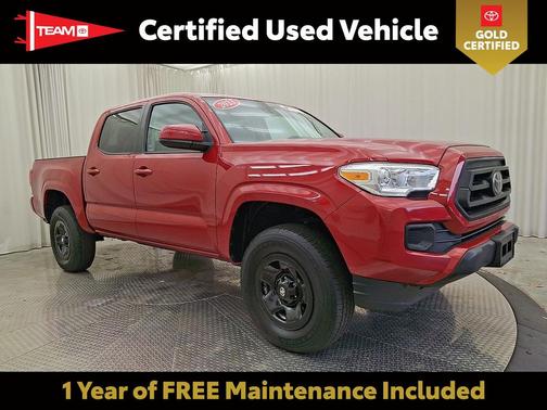 Barcelona Red Metallic 2023 Toyota Tacoma SR