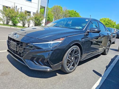 Onyx Black 2023 Hyundai ELANTRA N Line