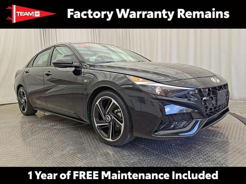 Onyx Black 2023 Hyundai ELANTRA N Line