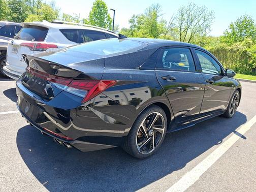 Onyx Black 2023 Hyundai ELANTRA N Line