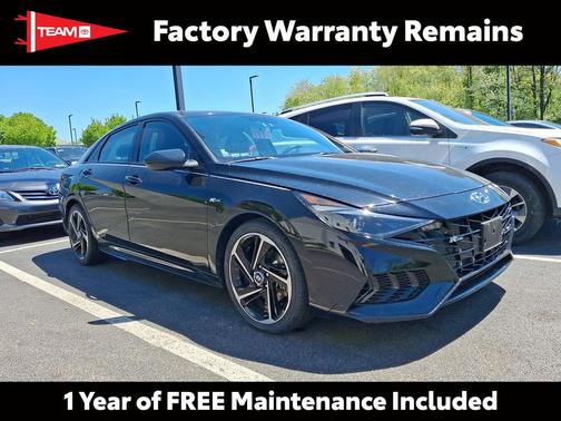 Onyx Black 2023 Hyundai ELANTRA N Line