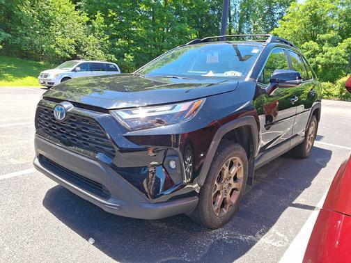 Midnight Black Metallic 2023 Toyota RAV4 Hybrid Woodland Edition