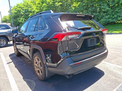 Midnight Black Metallic 2023 Toyota RAV4 Hybrid Woodland Edition