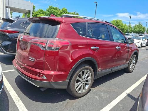 Ruby Flare Pearl 2018 Toyota RAV4 Hybrid Limited