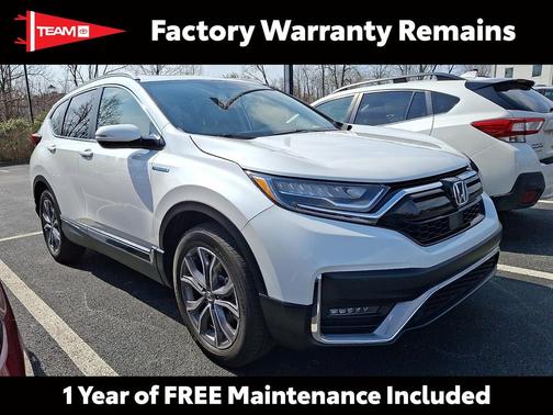 Platinum White Pearl 2022 Honda CR-V Hybrid Touring
