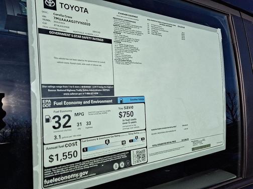 2026 Toyota Corolla Cross L