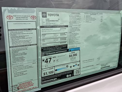 2025 Toyota Camry XSE