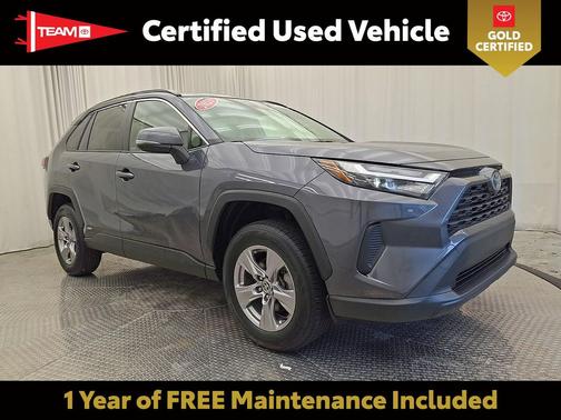 Magnetic Gray Metallic 2023 Toyota RAV4 Hybrid XLE