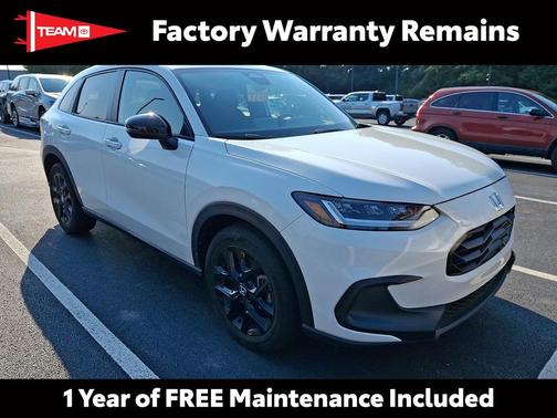 Platinum White Pearl - WX 2024 Honda HR-V SPORT